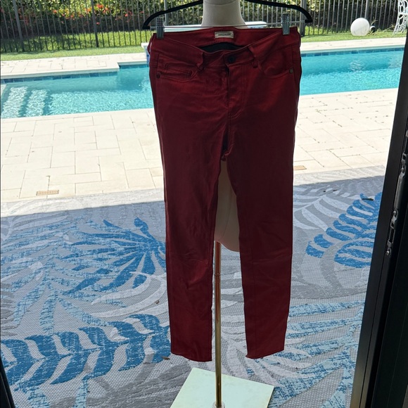 Zadig & Voltaire Vibrant Red Denim - Picture 1 of 4